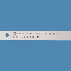 バックライトLEDテレビGC43D08-ZC22AG-14 UA43NU6900用UA43NU6000JUN43J5202 UN43J5200AFテレビ用LEDバックライトストリップ - Product Image 4