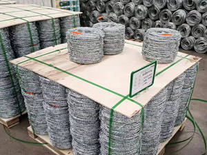 Bangjun garvanise barbe dây cho hàng rào Chuỗi liên kết hàng rào với dây thép gai hàng rào dây thép gai 120cm - Product Image 6