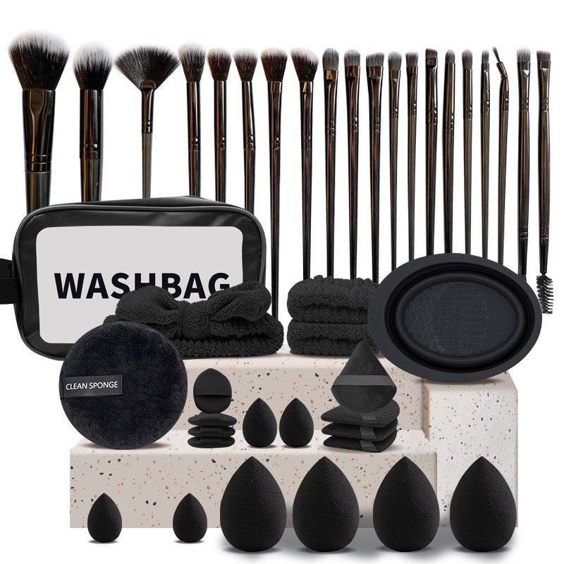 42 piece set black