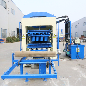 QT5-15 Hydraulic Concrete <strong>Block</strong> <strong>Machine</strong> Color Pave <strong>Interlocking</strong> <strong>Block</strong> Making <strong>Machine</strong> Cement Brick Making <strong>Machine</strong> Blue 7500 80KN - Product Image 6