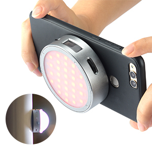 Smartphone ve kamera fotoğrafçılığı için Godox R1 RGB halka ışık Mini yaratıcı LED aydınlatma dahili mıknatıs - Product Image 5