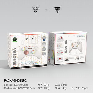 Fantech <strong>EOS</strong> PRO WGP15A ELECTRA - White Bluetooth 5.0 Wireless Gamepad RGB Lighting Gaming <strong>Controller</strong> - Product Image 6