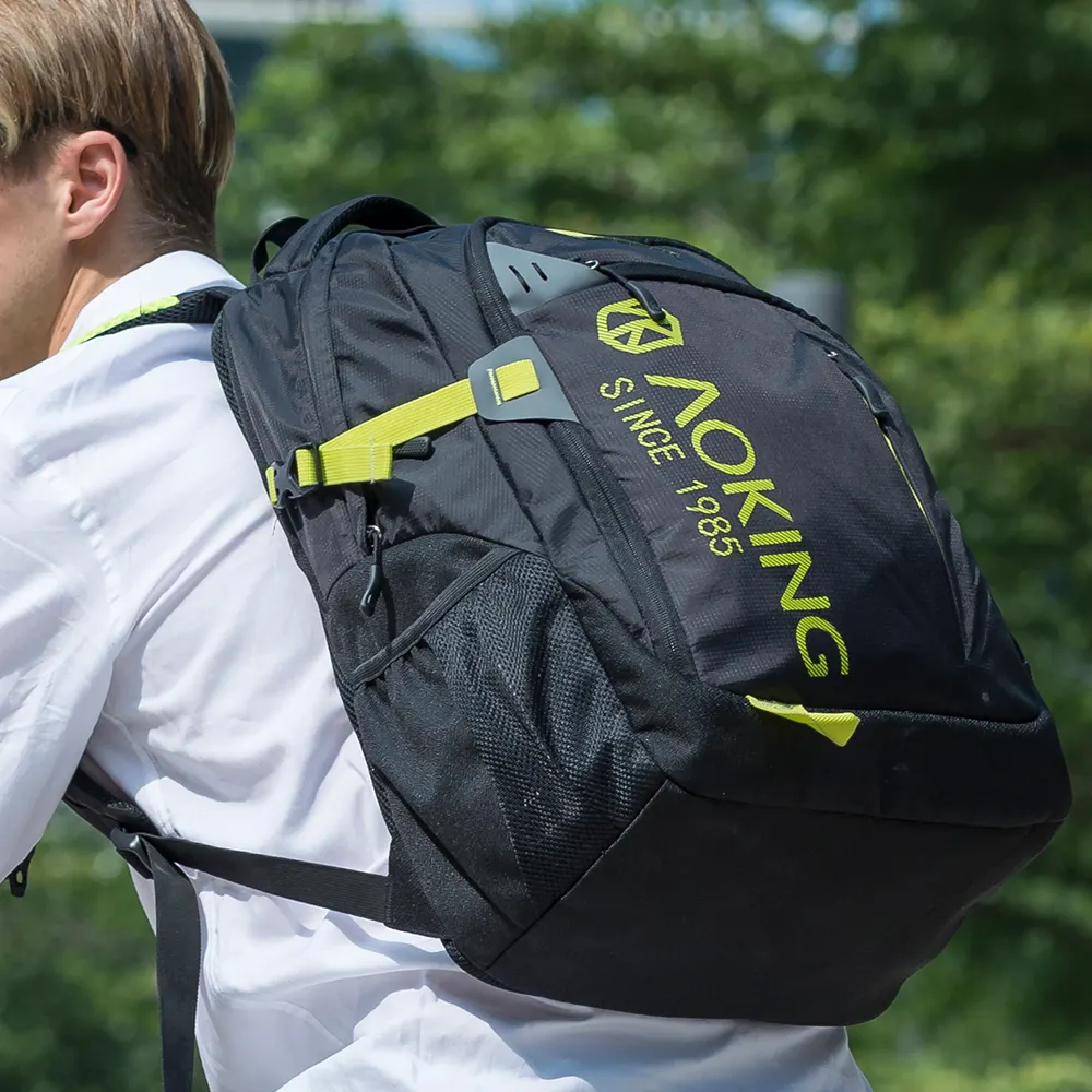 Многофункциональный вместительный школьный рюкзак унисекс объемом 31L, водонепроницаемый нейлоновый дорожный/спортивный рюкзак для ноутбука