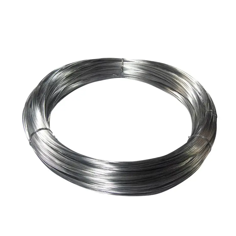 Fio de encadernação galvanizado revestido, ferro galvanizado quente corte de empacotamento de pvc cabo de aço galvanizado 6mm 7 mm q1 95 aisi