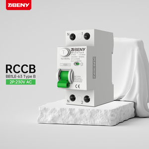 BENY Residual <strong>Current</strong> Operated <strong>Circuit</strong> <strong>Breaker</strong> 2P RCCB MCB 25A 40A 63A 10ka With 5 Years Warranty - Product Image 1