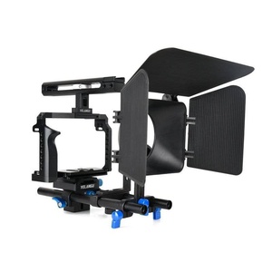 YELANGU C500Camera kafes GH4Matte kutusu uygun A7S/A7/A7R/<span class=keywords><strong>A7RII</strong></span>/A7SII