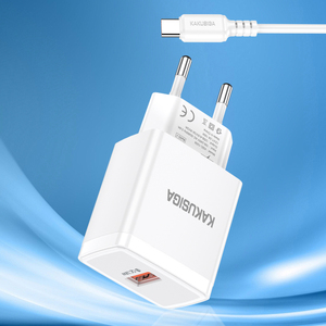 KAKUSIGA安いタイプC QC3.0シングルポート充電器セット充電器 (欧州標準) - Product Image 4