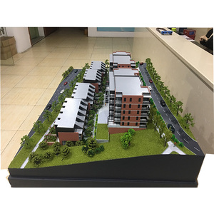 Tabla a escala 1/87, modelo de construcción, modelo físico acrílico 3d - Product Image 1