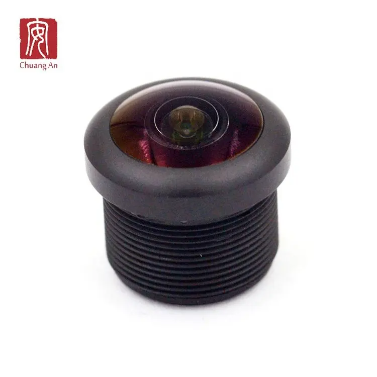 Waterproof 1/3" M12 Lens for 360 Camera Security IP Camera Mini Fisheye Lens