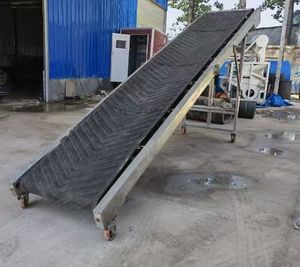 Bandwidth 400mm Length 8m Assembly Line Conveyor Small Belt Climbing <strong>Machine</strong> <strong>Loading</strong> and <strong>Unloading</strong> Climbing <strong>Machine</strong> - Product Image 1