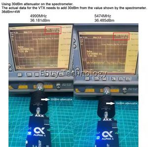 AKK Alpha 4 4W VTX - 5.8GHz 80CH 1w/2w/3w/4w電源切り替え可能サポートスマートオーディオビデオ - Product Image 4