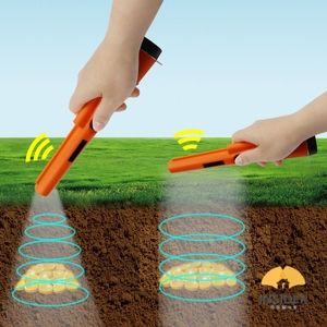 מקצועי כף יד מתכת גלאי ספק פין מצביע זהב גלאי Waterproof ראש Pinpointer עבור מטבע זהב - Product Image 1