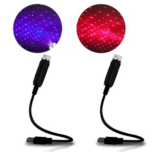 Modern <strong>Mini</strong> <strong>LED</strong> <strong>Star</strong> Light USB Car Laser Projection Flash Stage Light Battery Powered Atmosphere Light for Bedroom Cross-Border - Product Image 1