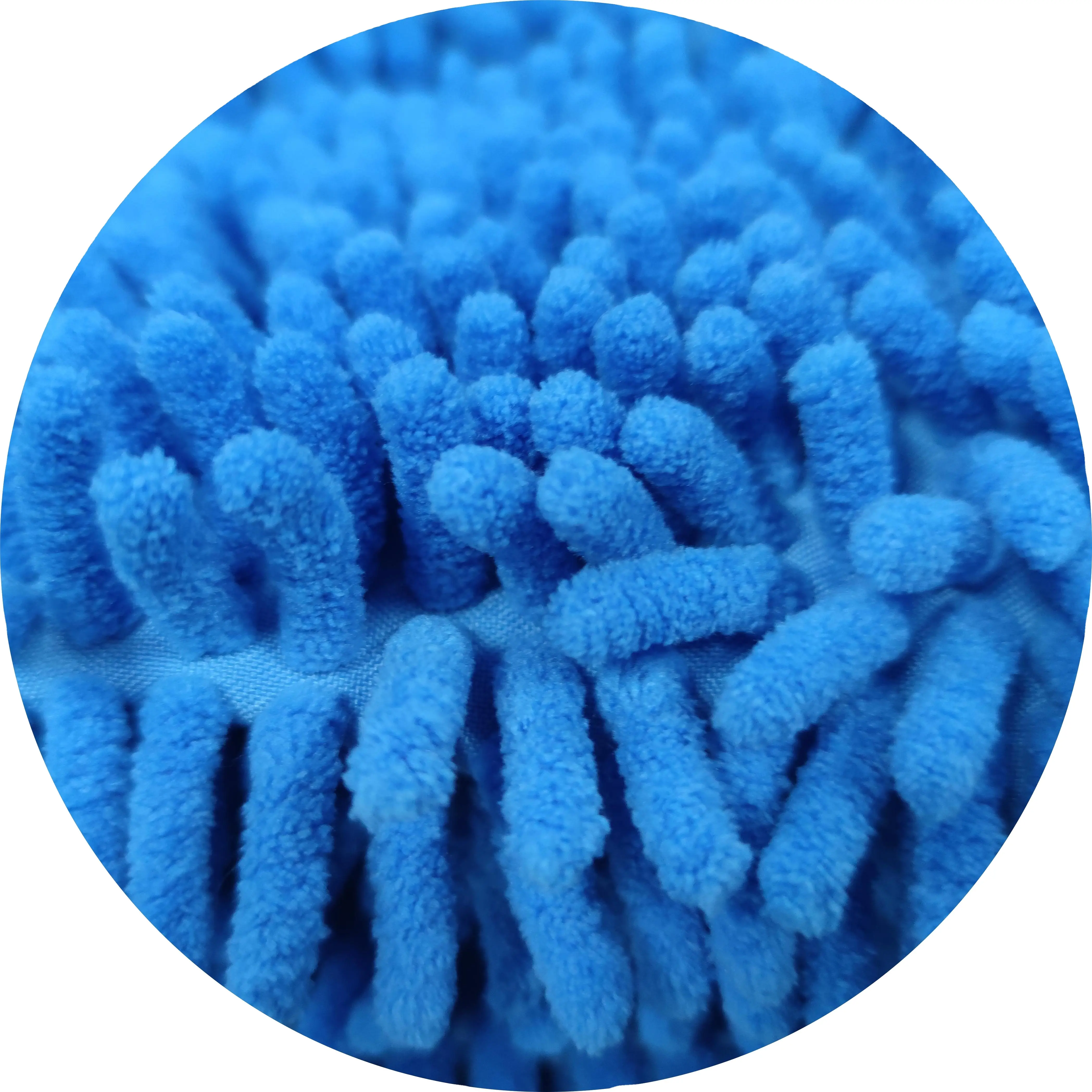 High quality Mop velvet floor padded with plush firecracker caterpillar velvet chenille fabric