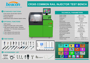 Beacon <strong>Machine</strong> CR305 Common Rail and Piezo Injector <strong>Test</strong> Bench - Product Image 6