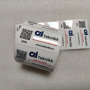 Sicherheit benutzer definierte einzigartige Code QR-Aufkleber