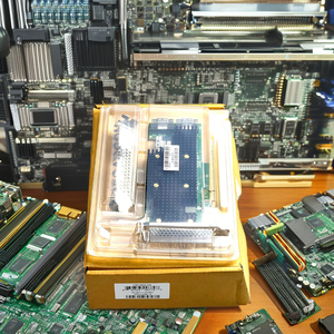 9600-24i PCIe-Schnitts telle Netzwerk karten adapter 5G-Frequenz Eingebauter kabel gebundener PC-Server Neuer Zustand Lager versorgung Computer zubehör - Product Image 1