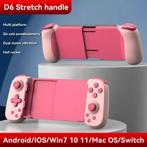 D6ストレッチワイヤレスBTゲームパッドforAndroid/Apple/Win 7 10 11/MAC OS/Switchモバイルゲームコントローラージョイスティック - Product Image 2