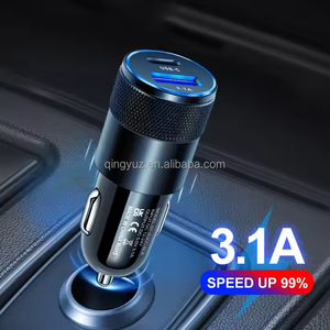 Adaptador de cargador de coche USB C de carga rápida 3.1A, función PD, salida de 5V/3A, entrada de 9V/2A para teléfono inteligente iPhone 12 13 Pro - Product Image 2