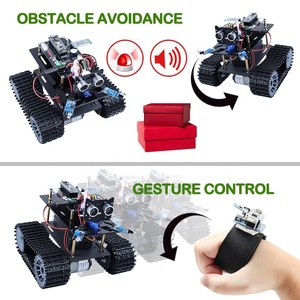 2023 fai da te Smart Robot Kit programmabile Wireless Gesture Robot Tank Robot - Product Image 5