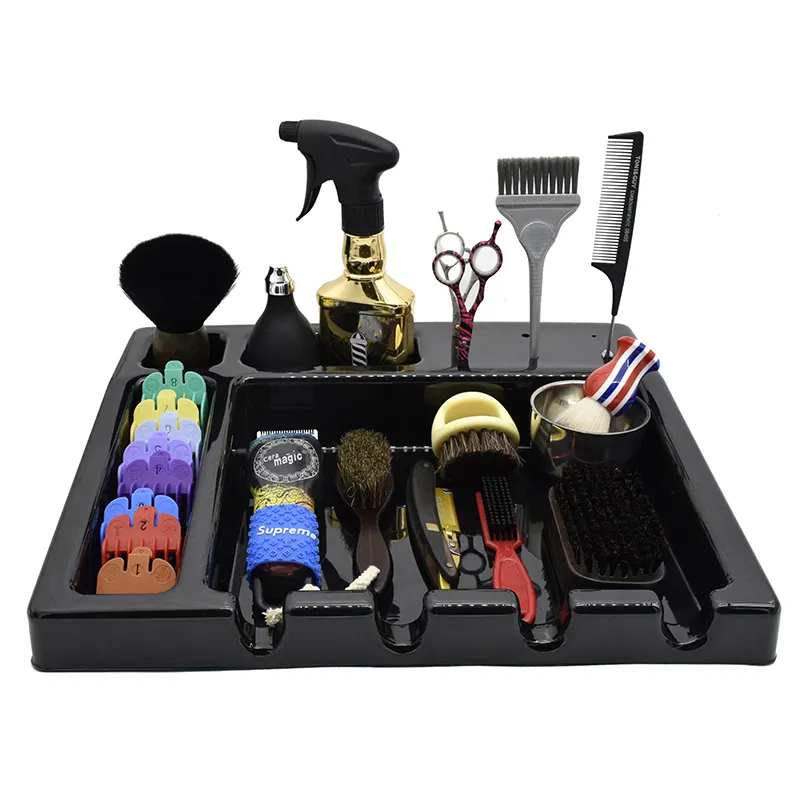 Acessórios caixa de armazenamento de instrumento de cabeleireiro barbearia profissional para salão de beleza