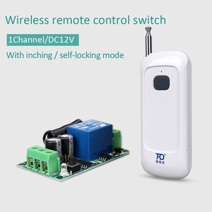 Interruttore telecomando 12 volt dc telecomando e ricevitore 1 pulsante interruttore illuminazione telecomando 1 canale interruttore telecomando rf - Product Image 5