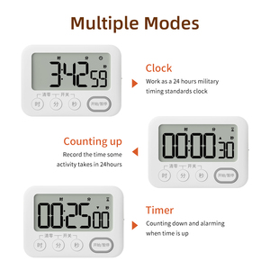 Uhr und Timer-Funktion einfach zu tragen Küchen helfer Produktivität Timer digitale Küche Timer