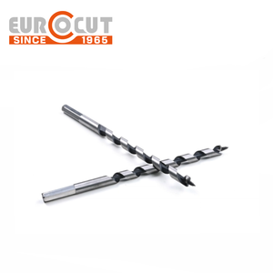 EUROCUT Bohrer Broca yüksek karbon çelik 4 "burgu Bit Hex Shank burgu ahşap matkap ucu derin delik için