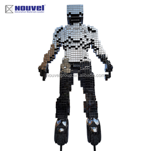 Hiện đại phong cách Châu Âu S.S. Sculpture kim loại thiết kế grey trang trí nội thất cho phòng khách và ngoài trời Trung Quốc trang trí nội thất - Product Image 6