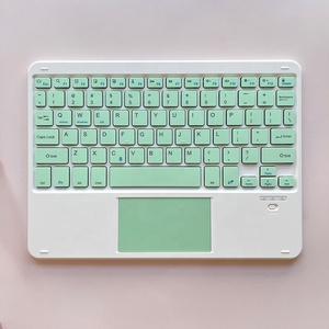 Promoción de ventas calientes Mini Teclado mecánico inalámbrico Universal RGB Light Up Retroiluminado LED PC Juego de computadora Teclados para juegos - Product Image 4