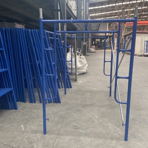 Sistema de andamio de Marco Escalera de acero recubierta de polvo Andamio de Marco móvil para construcción - Product Image 2
