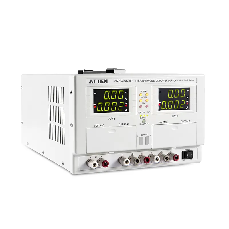 ATTEN PR35-3A-3C empat digit display presisi tinggi tegangan konstan arus konstan diprogram tiga rute power supply