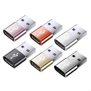 ポータブルミニUSB 2.0アダプターコンピューター電話DC出力用の新しいOTG USB-タイプCコンバータプラグ - Product Image 1