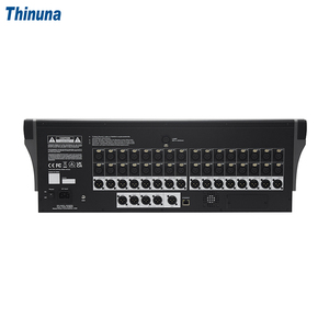 Mezclador de consola de audio profesional Thinuna, entrada analógica XLR de 32 canales, salida de bus de mezcla XLR de 16 canales, consola de mezcla Digital de 32 vías - Product Image 3