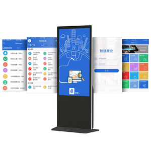 43 49 55 65 polegadas Touch Screen Vertical Lcd Panel Stand Publicidade <span class=keywords><strong>Display</strong></span> Full Hd Big Publicidade Screen Quiosque