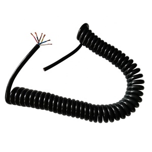 Spring Spiral Cable Coiled CableためCNC Handheld Encoder Manual Pulse Generator MPG 7 8 9 10 12 14 15 16 17 18 21 22 26 30 Core - Product Image 4