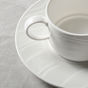 JiuJiuJu İskandinav kabartmalı Tasse Th porselen Nordc tasarım düğün olay sofra çay fincanları kupa seramik Latte kahve fincan seti - Product Image 4