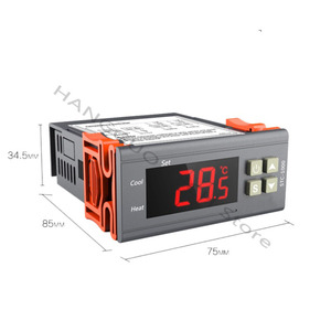 Controlador de temperatura para máquina de mariscos, interruptor de controlador de temperatura de microordenador con pantalla Digital electrónica - Product Image 3