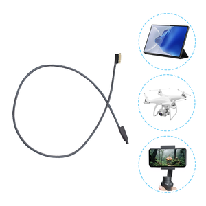 Assemblage de câble coaxial Hotten 40AWG pour drones ordinateurs caméras Robots panoramique/inclinaison Micro faisceau de câblage de haute qualité - Product Image 1