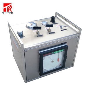 Equipo de prueba de presión hidrostática operado por aire TEREK para pruebas de tuberías/tubos/mangueras con registrador de gráfico redondo