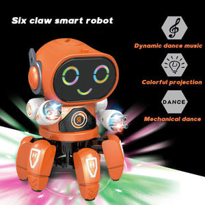 電動ダンスロボット少年玩具子供用DIY教育用プラスチックシャーシキット付き電池式 - Product Image 4