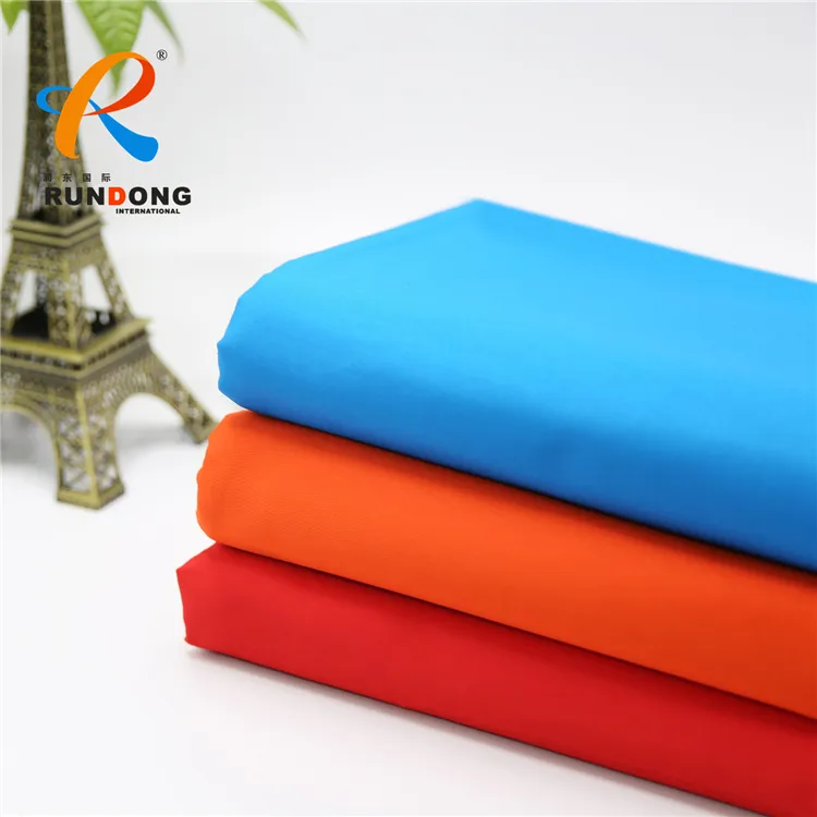 Polyester nhuộm dệt bông polyester bảo hộ lao động đồng phục taffeta spandex vải tecas tecido