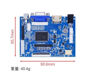 PCB800099-V.9 TFT <strong>LCD</strong> Driver TTL 50pin LVDS 30pin Interface Universal <strong>Lcd</strong> <strong>Controller</strong> Board With HD MI VGA AV - Product Image 3