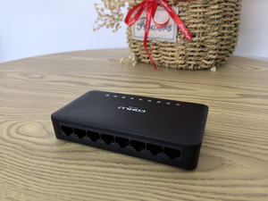 AIWOKS 8*100Mbps Ports Ethernet Switch RJ45 Ports Plug-Play Desktop Gigabit Fast <strong>Network</strong> Switch LAN Hub Switch Ethernet - Product Image 3
