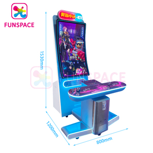 เครื่องยิงเหรียญ Funspace จอ43นิ้วสำหรับ2ผู้เล่นเครื่องยิงอาเขตพร้อมการควบคุมและเกมหลากหลาย - Product Image 4