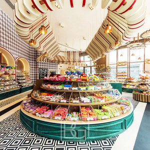 Kệ Trưng Bày Nguyên Bản Tùy Chỉnh Kệ Trưng Bày Bằng Acrylic Có Thể Thu Gọn Kệ Trưng Bày Kẹo Thương Mại Kiosk Trung Tâm Mua Sắm Kẹo - Product Image 6