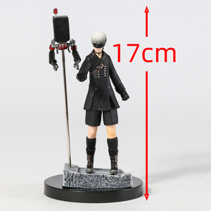 Figuras de ymj 15cm NieR: Automata SE vuông <span class=keywords><strong>Enix</strong></span> 2B cosplay thu thập mô hình trò chơi đồ chơi Anime hình nhân vật hành động - Product Image 2