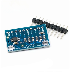 ADS1115 ultra pequeño 16 bits precisión analógico a digital convertidor ADC Módulo de placa de desarrollo 4 canales en Stock - Product Image 1