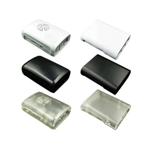 <strong>Raspberry</strong> <strong>Pi</strong> Generation 2 B/Generation 3 Compatible Electronic Component Shell Black White Transparent Tricolor Injection - Product Image 1