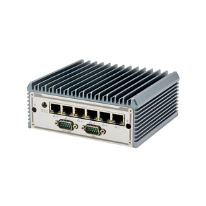 มินิพีซีสำหรับอุตสาหกรรม C4350S-L6พร้อม5205U 6แลน DDR4สูงสุด32GB SSD + HDD SIM 2 COM 12V เราเตอร์ pfsense เคสมินิพีซีสำนักงาน - Product Image 1